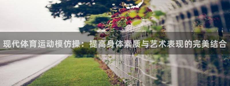  Vsport体育官网：现代体育运动模仿操：提高身体素质与艺术